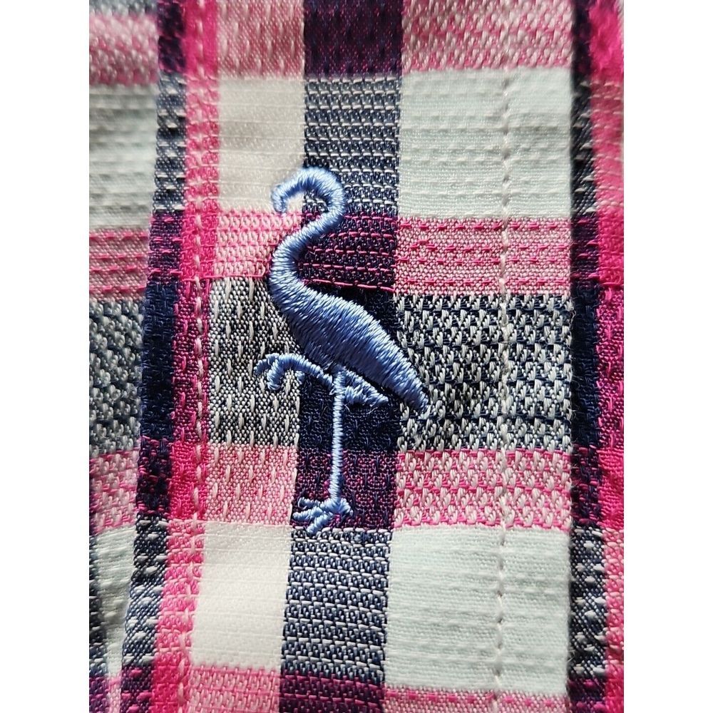 TAILORBYRD 1930 Collection RED WHITE‎ BLUE Plaid Gingham Long Sleeve Shirt Large - Picture 3 of 11